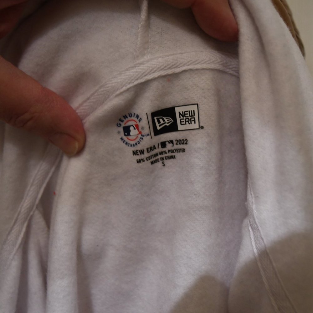 Chicago Cubs New Era Women’s Size Sm Bi Blend Fleece Full-Zip Hoodie New w Tags - Picture 7 of 7